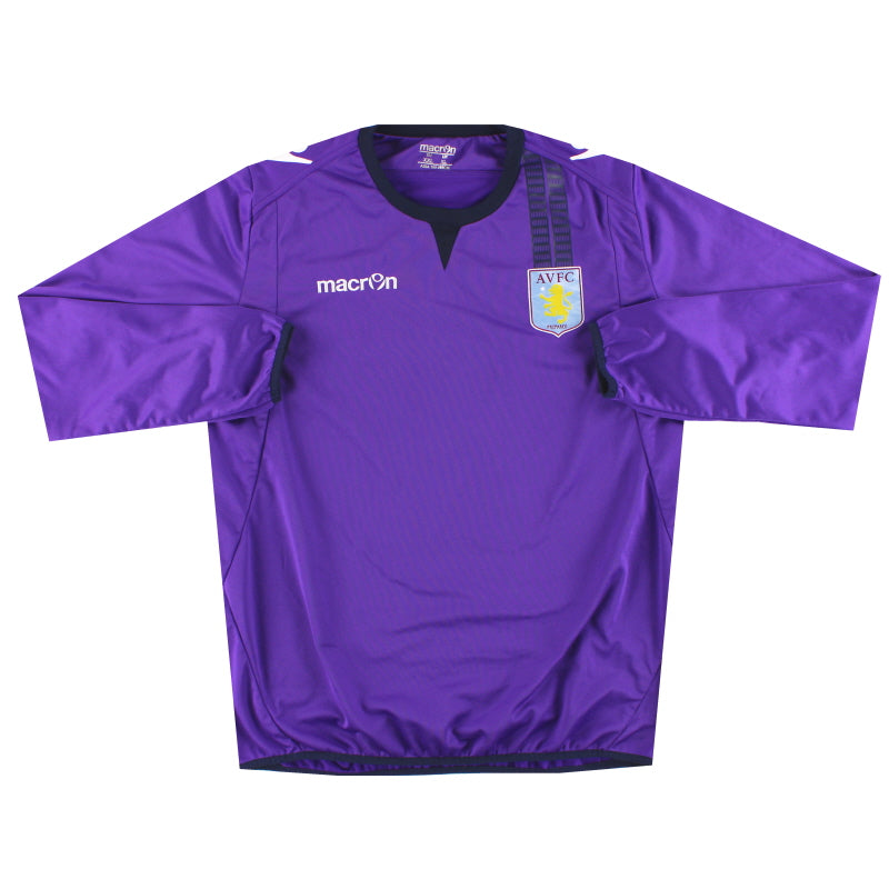 2012-13 Aston Villa Macron Training Sweatshirt XL Sweatshirt