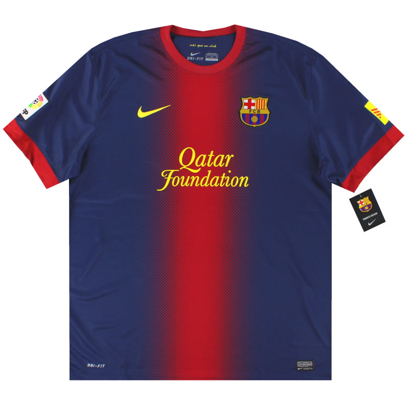 2012-13 Barcelona Nike Home Shirt *w/tags* XL Football Shirt