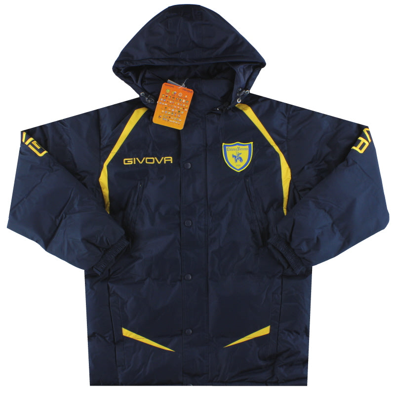 2012-13 Chievo Verona Givova Bench Coat *BNIB * S Jacket