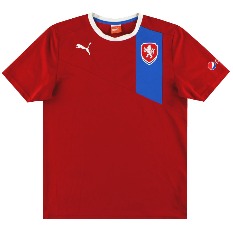 2012-13 Czech Republic Puma Home Shirt L Football Shirt