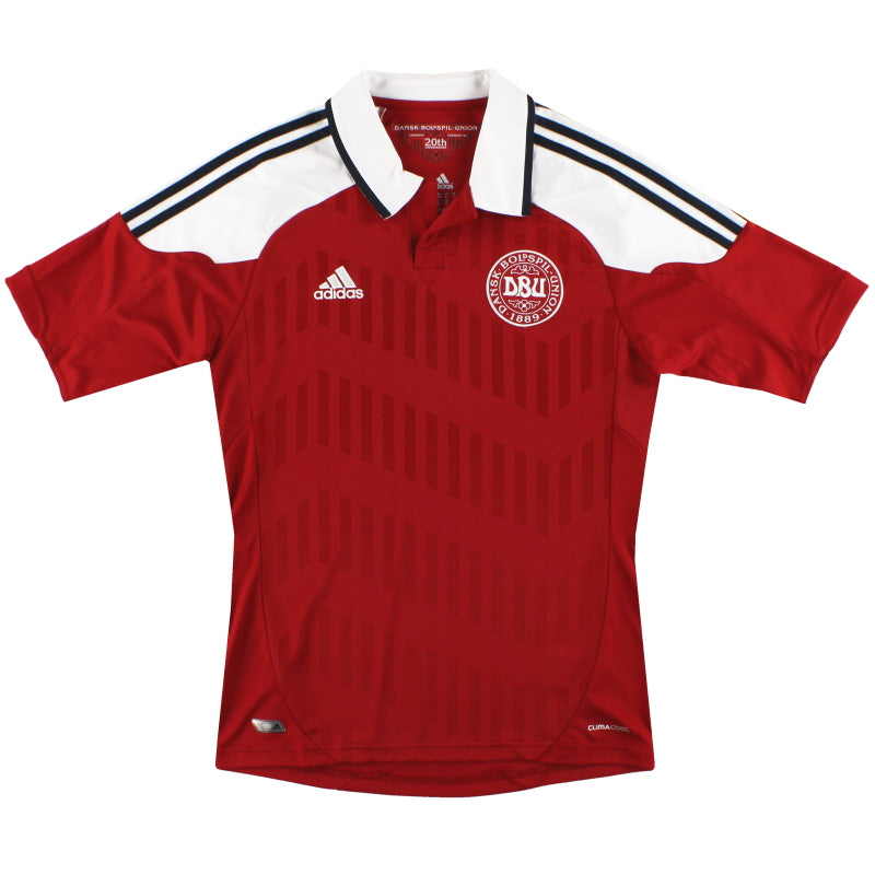 2012-13 Denmark adidas Home Shirt S Football Shirt