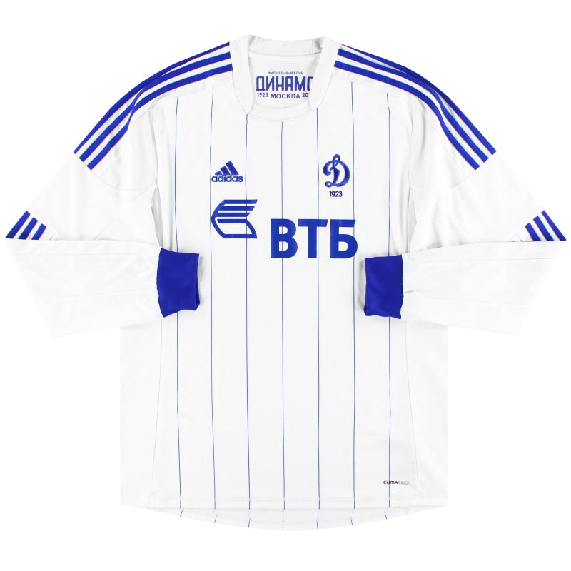 2012-13 Dynamo Moscow adidas Away Shirt L/S XL Football Shirt