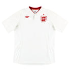 2012-13 England Umbro Home Shirt L Football Shirt