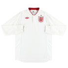 2012-13 England Umbro Home Shirt L/S XXL Football Shirt