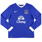 2012-13 Everton Nike Home Shirt L/S S Football Shirt