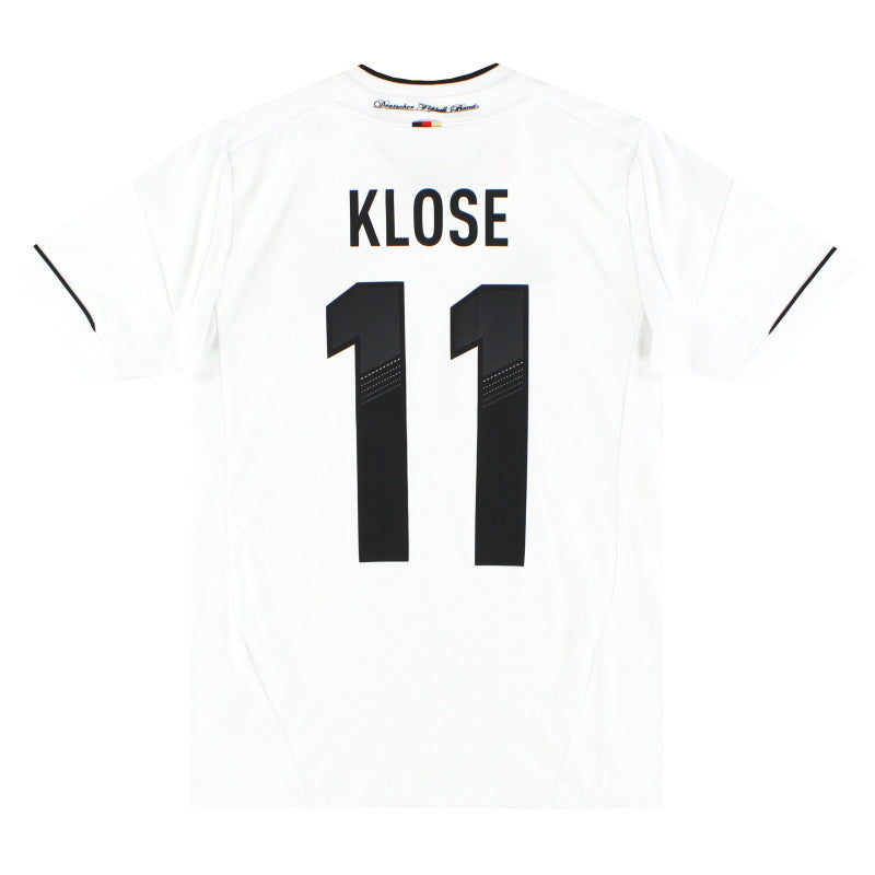 2012-13 Germany adidas Home Shirt Klose #11 L.Boys Football Shirt