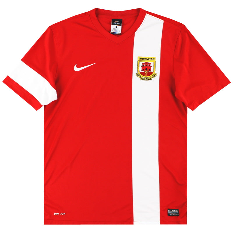 2012-13 Gibraltar Nike Home Shirt M Football Shirt