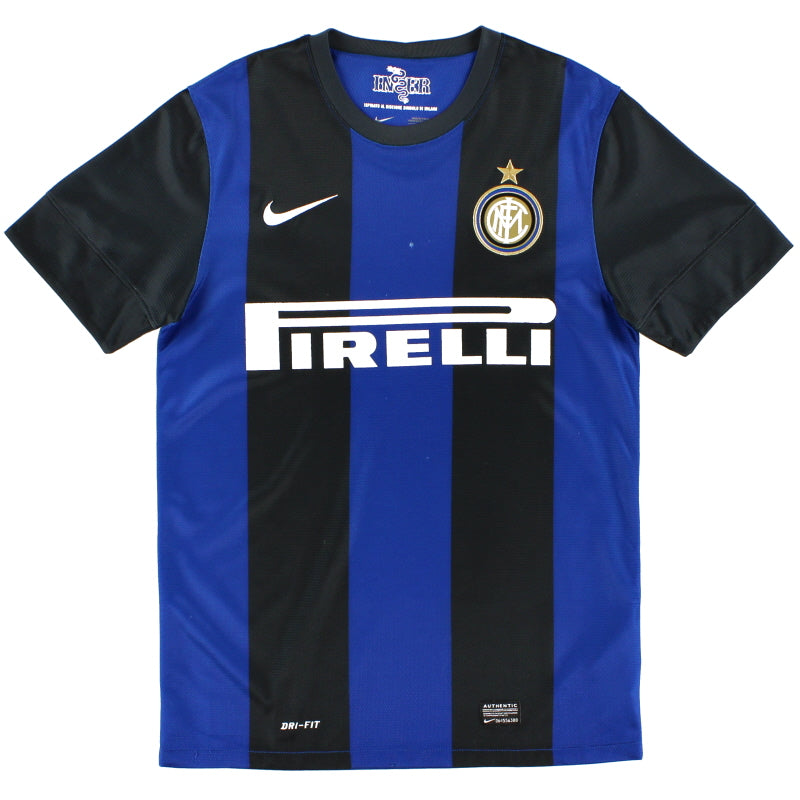 2012-13 Inter Milan Home Shirt M Football Shirt