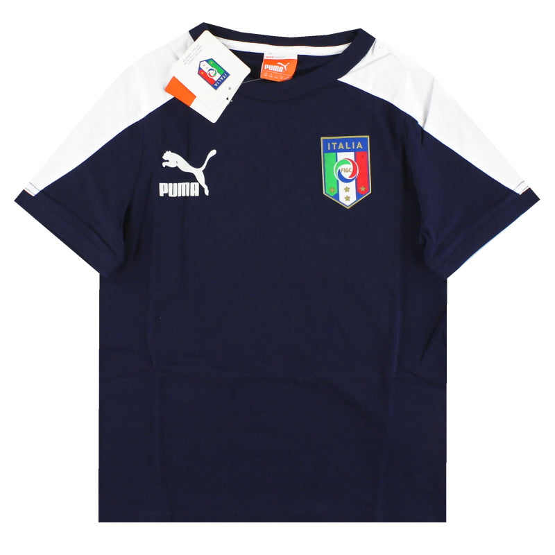 2012-13 Italy Puma Crew Tee *BNIB* M.Boys T-Shirt