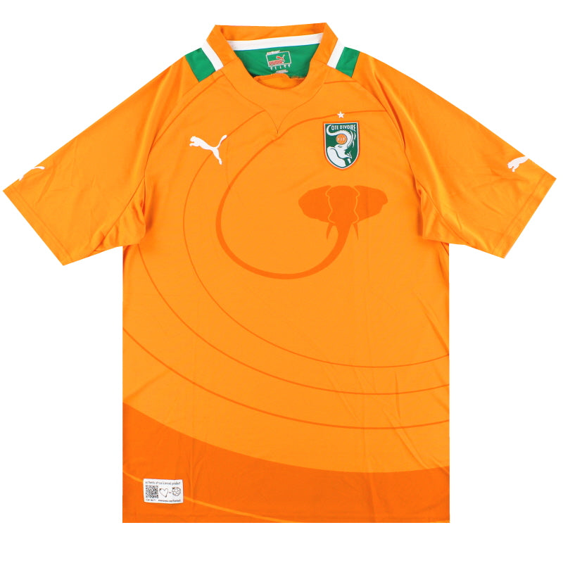 2012-13 Ivory Coast Puma Home Shirt L Football Shirt