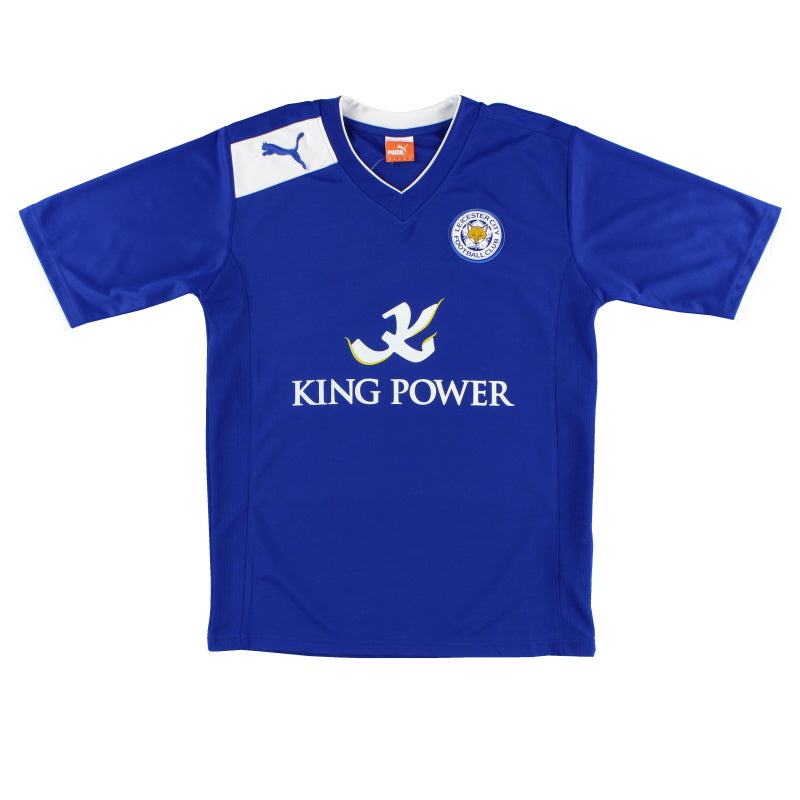 2012-13 Leicester Puma Home Shirt M Football Shirt