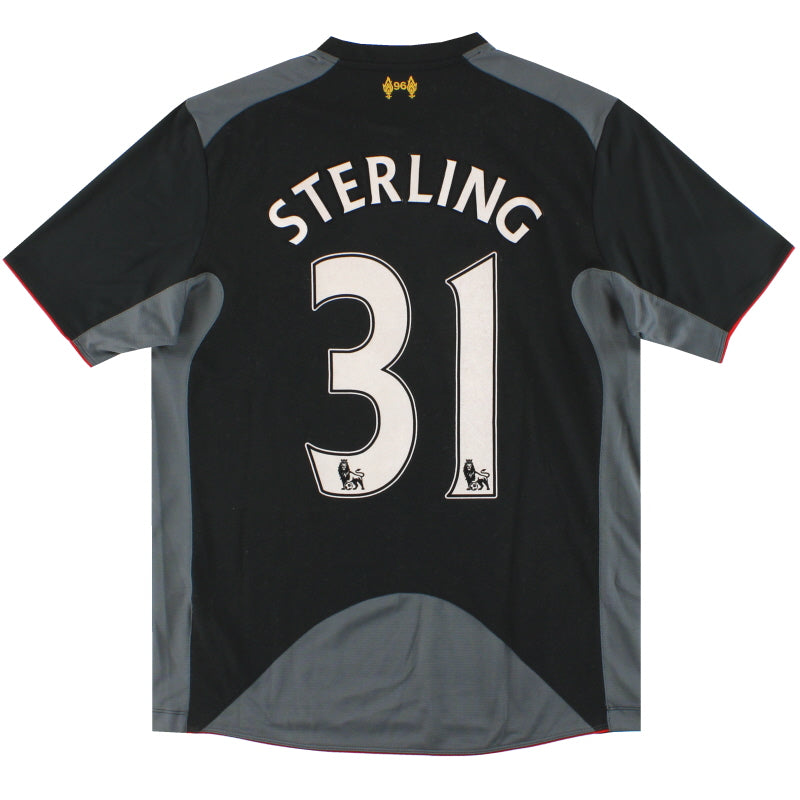 2012-13 Liverpool Warrior Away Shirt Sterling #31 M Football Shirt