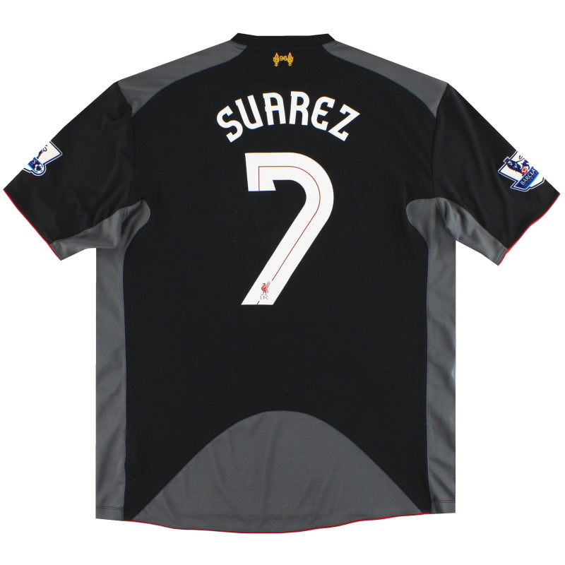 2012-13 Liverpool Warrior Away Shirt Suarez #7 XXL Football Shirt