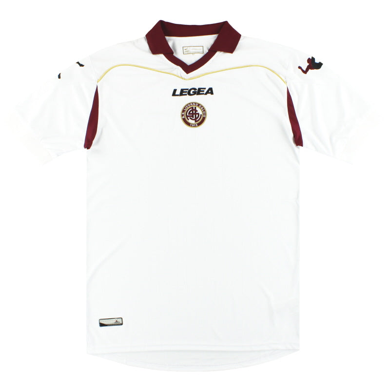 2012-13 Livorno Legea Away Shirt *Mint* XL Football Shirt