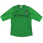 2012-13 Manchester City Umbro Goalkeeper Shirt M Football Shirt