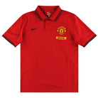 2012-13 Manchester United Nike Polo Shirt L Polo Shirt