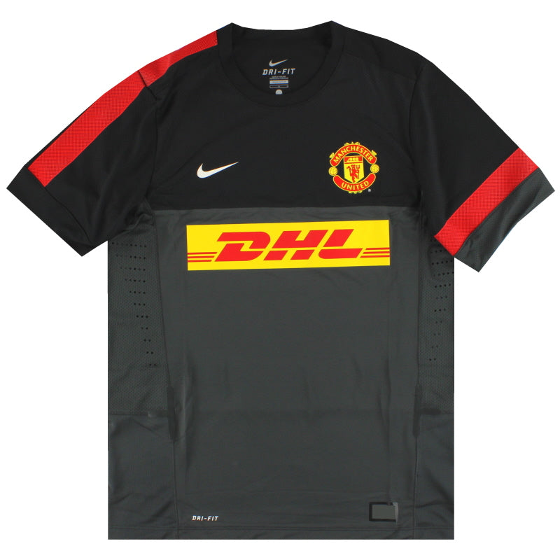 2012-13 Manchester United Nike Player Issue Training Shirt L Training Shirt