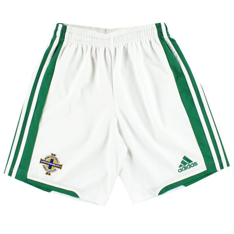 2012-13 Northern Ireland adidas Home Shorts L.Boys Football Shorts