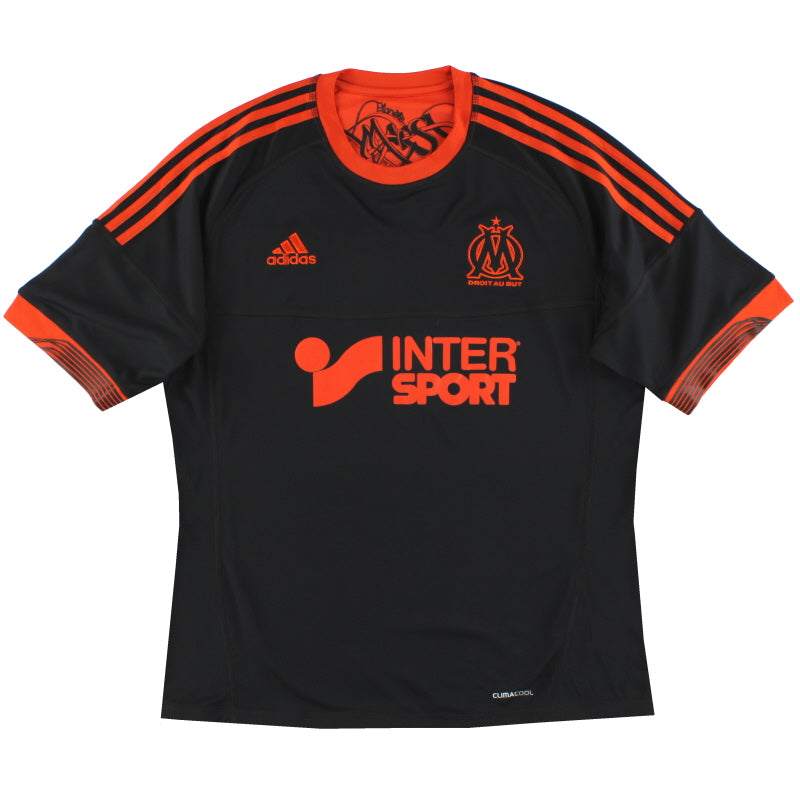 2012-13 Olympique Marseille Reversible Third Shirt L Football Shirt