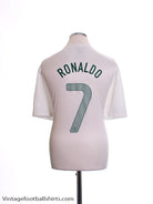 2012-13 Portugal Away Shirt Ronaldo #7 XL Football Shirt