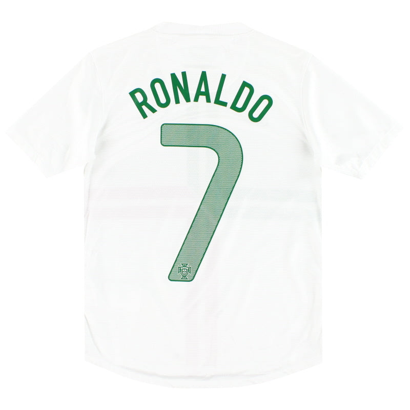 2012-13 Portugal Nike Away Shirt Ronaldo #7 M.Boys Football Shirt