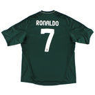 2012-13 Real Madrid CL Third Shirt Ronaldo #7 *Mint* XL Football Shirt