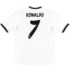 2012-13 Real Madrid Home Shirt Ronaldo #7 L Football Shirt