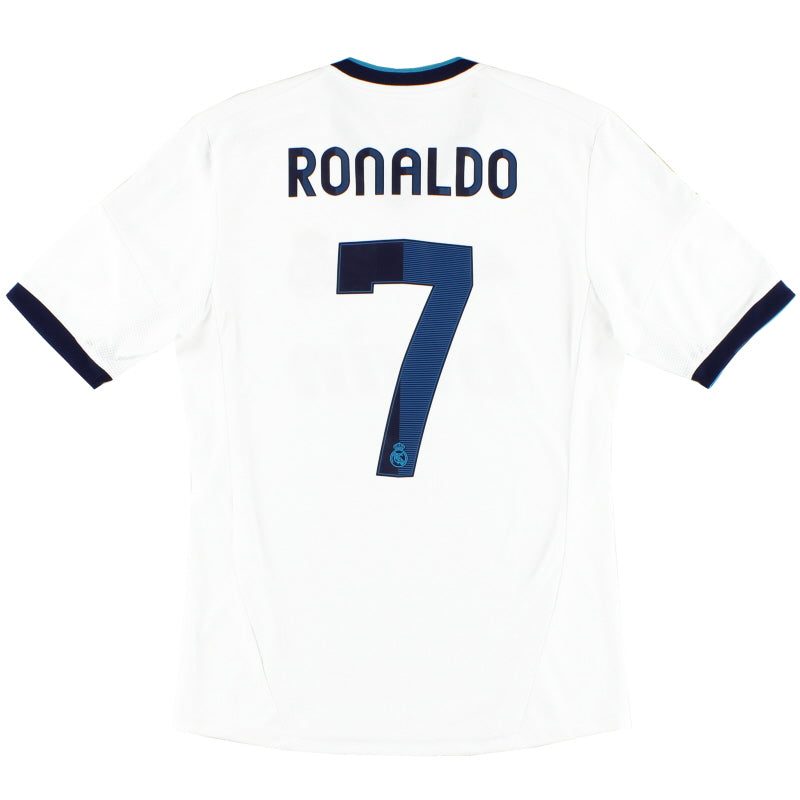 2012-13 Real Madrid Home Shirt Ronaldo #7 M Football Shirt