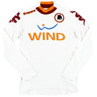 2012-13 Roma Kappa Away Shirt L/S S Football Shirt