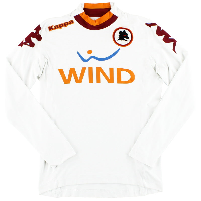 2012-13 Roma Kappa Away Shirt L/S S Football Shirt