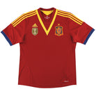 2012-13 Spain adidas Home Shirt *Mint* M Football Shirt