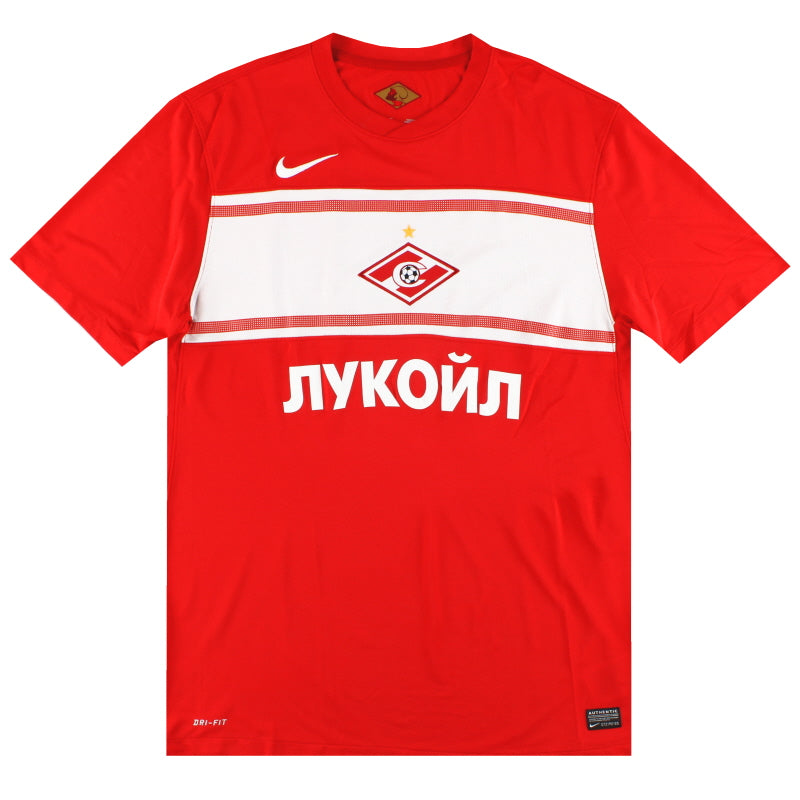 2012-13 Spartak Moscow Nike Home Shirt XL Football Shirt