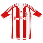 2012-13 Stoke City adidas Formotion '150 Years' Home Shirt S Football Shirt