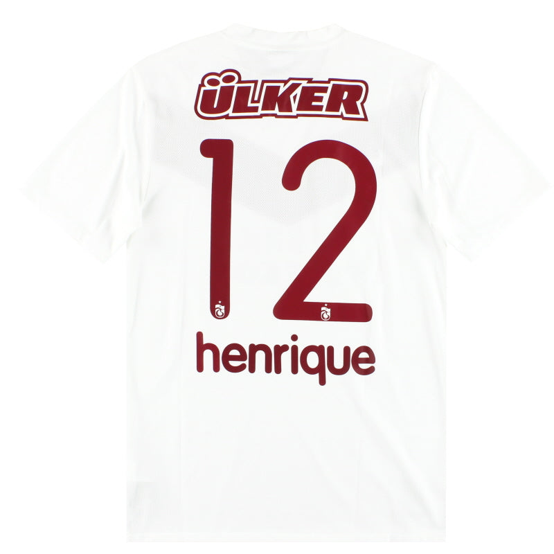 2012-13 Trabzonspor Nike Third Shirt Henrique #12 S Football Shirt