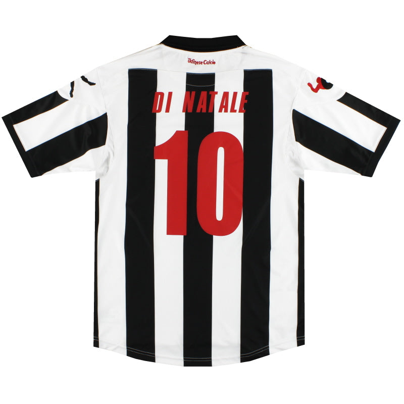 2012-13 Udinese Legea Home Shirt Di Natale #10 *Mint* L Football Shirt