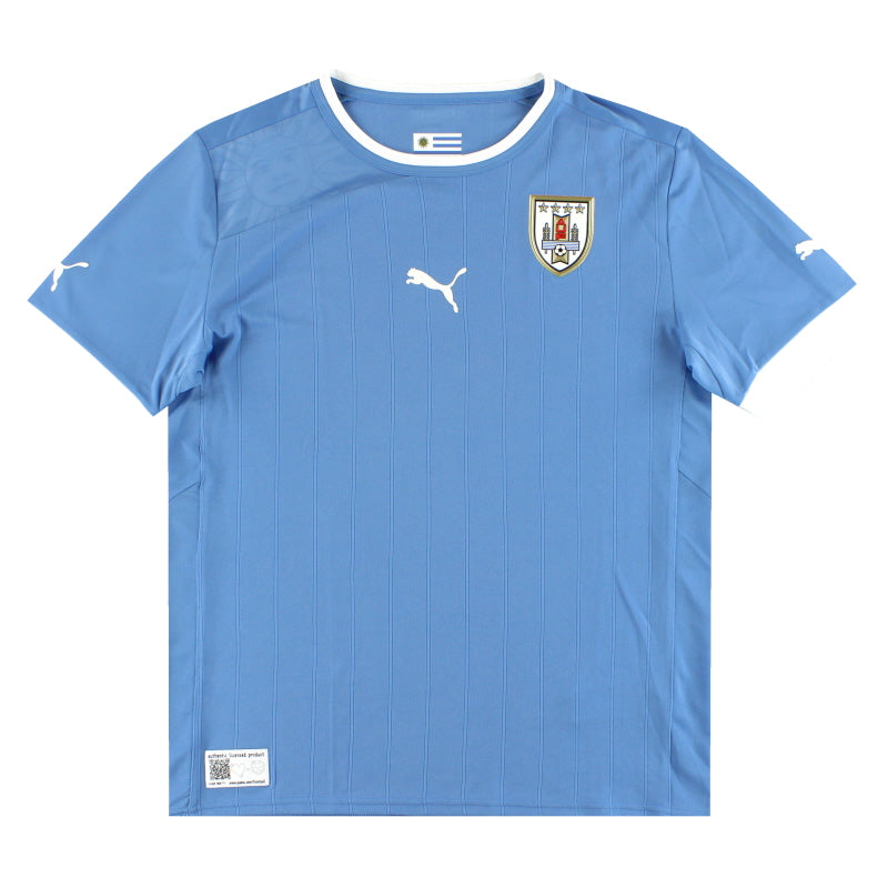 2012-13 Uruguay Puma Home Shirt L Football Shirt