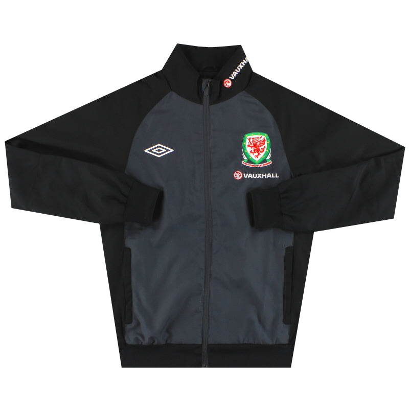 2012-13 Wales Umbro Full Zip Training Jacket S Jacket