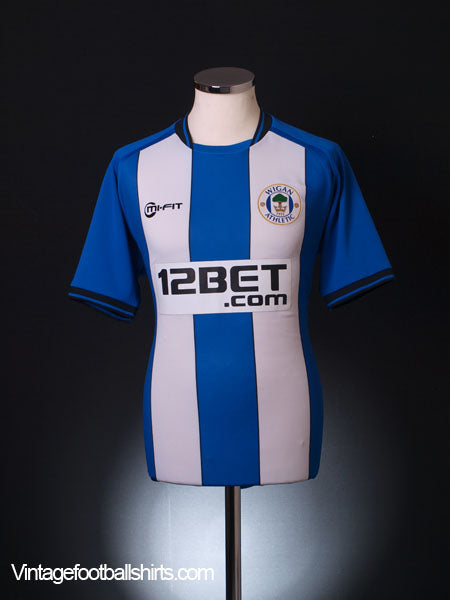 2012-13 Wigan '80 Years Anniversary' Home Shirt *As New* M Football Shirt