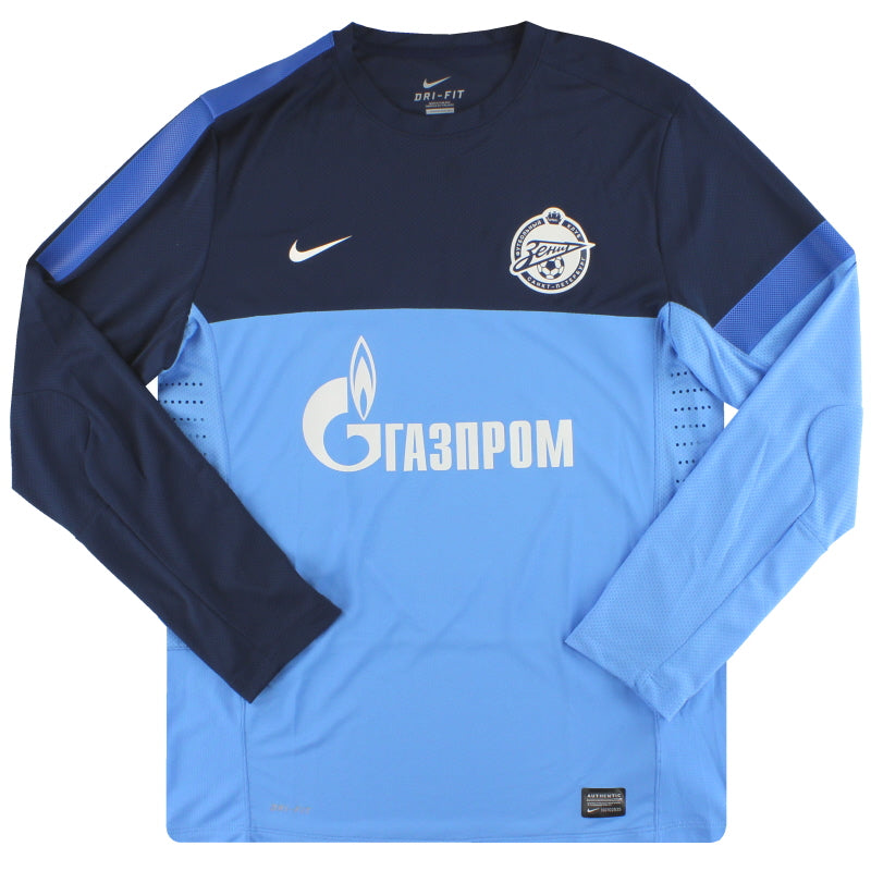 2012-13 Zenit St. Petersburg Nike Player Issue Training Jumper XL Sweatshirt