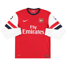 2012-14 Arsenal Nike Home Shirt L/S M Football Shirt