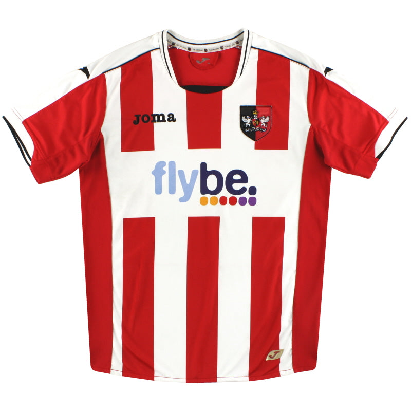 2012-14 Exeter City Joma Home Shirt M Football Shirt