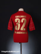 2012-14 Jahn Regensburg Away Shirt Carlinhos #32 L/XL Football Shirt