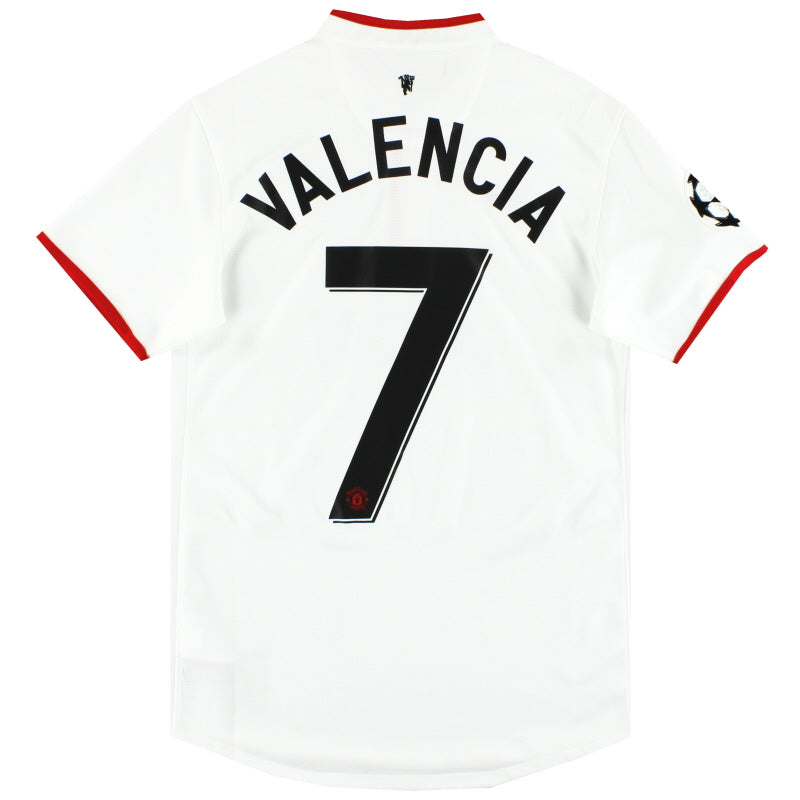 2012-14 Manchester United Nike CL Away Shirt Valencia #7 *w/tags * S Football Shirt