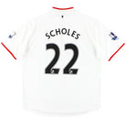 2012-14 Manchester United Nike Away Shirt Scholes #22 XL Football Shirt