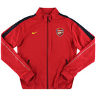 2013-14 Arsenal Nike N98 Track Jacket *Mint* S Jacket