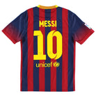 2013-14 Barcelona Home Shirt Messi #10 S Football Shirt