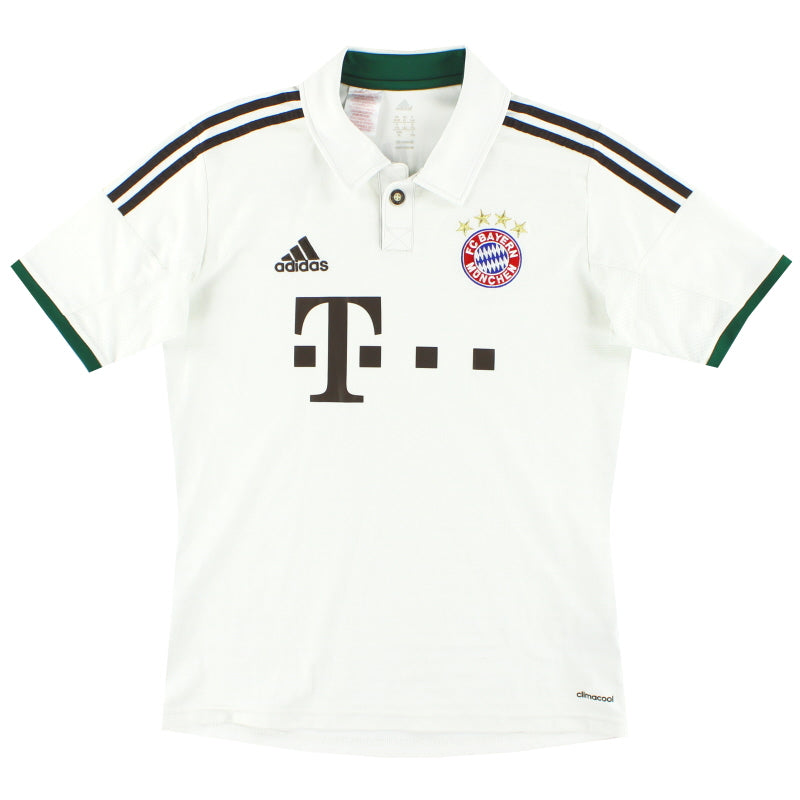 2013-14 Bayern Munich adidas Away Shirt M.Boys Football Shirt