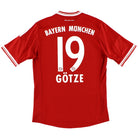 2013-14 Bayern Munich Home Shirt Gotze #19 S Football Shirt