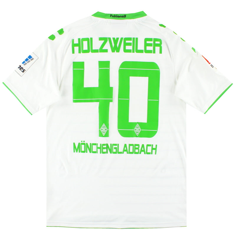 2013-14 Borussia Monchengladbach Kappa Home Shirt Holzweiler #40  Football Shirt