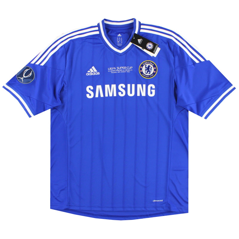 2013-14 Chelsea adidas 'UEFA Super Cup' Home Shirt *w/tags* XL Football Shirt